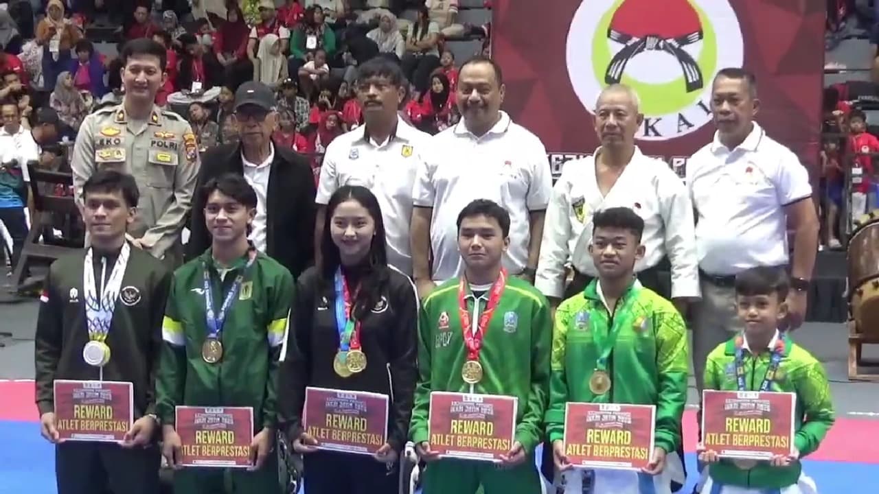 Ribuan Atlet Ikuti Kejurprov Karate Inkai, Persiapan Menuju PON