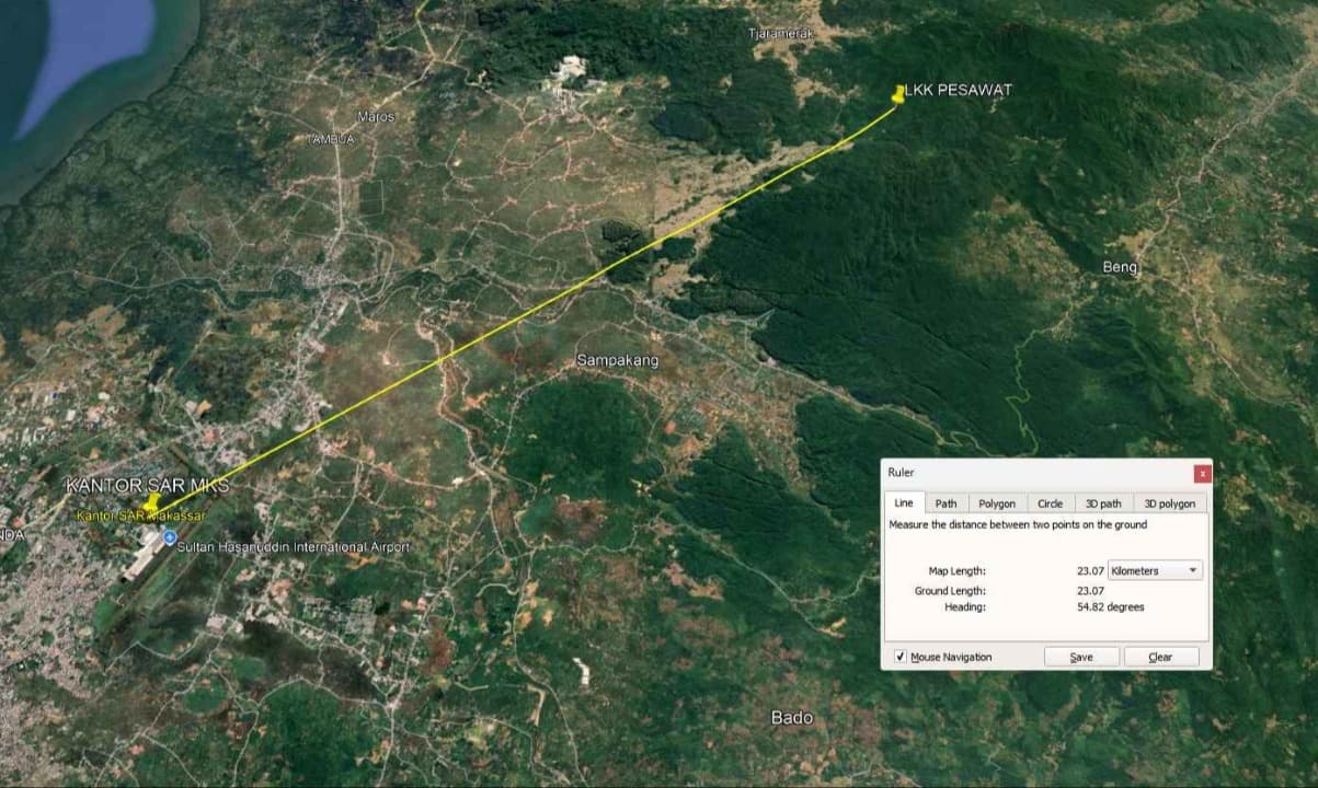Berikut Nama Kru dan Penumpang Pesawat ATR 400 Indonesia Air Transport yang Hilang Kontak