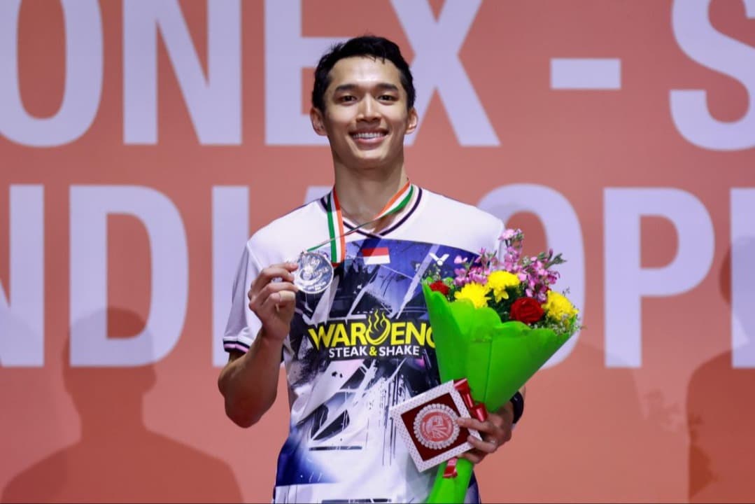 Raih Runner Up di India Open 2026, Jonatan Christie Tetap Merasa Bersyukur