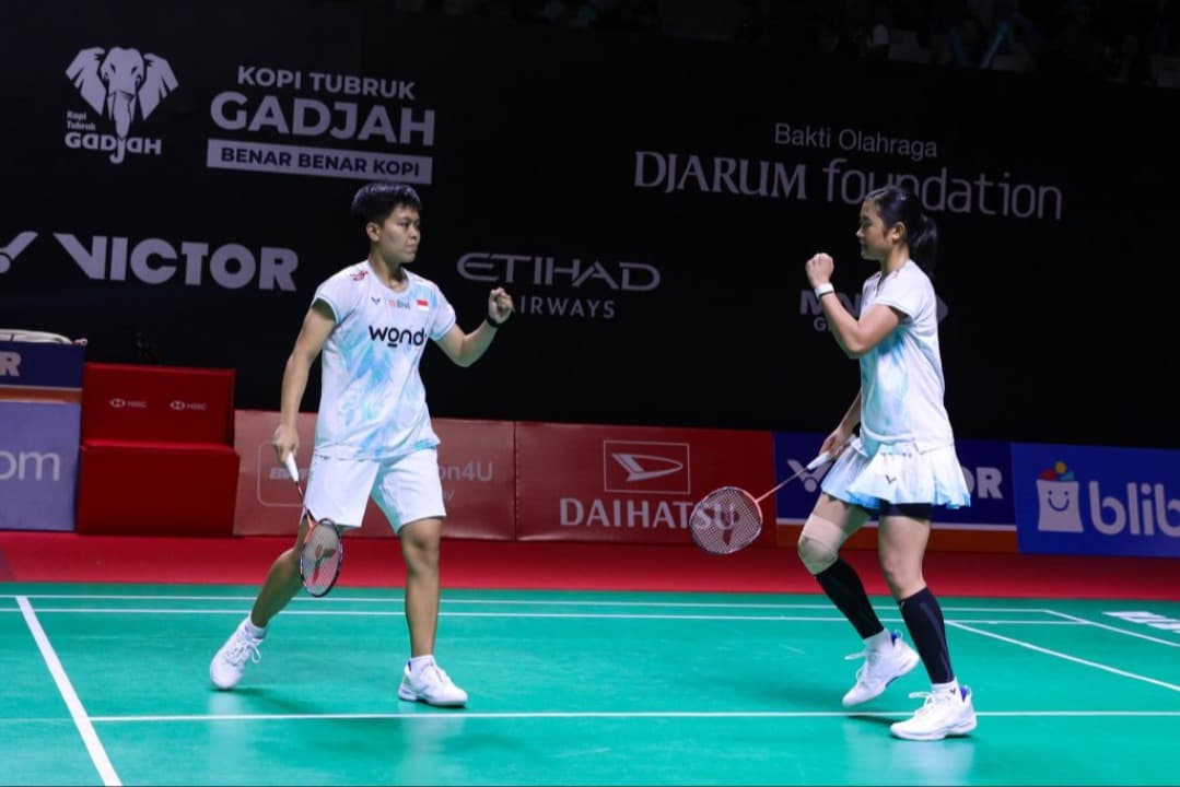 Hasil Indonesia Masters 2026: Tiwi/Fadia Lanjutkan Tren Positif, Jafar/Felisha Menangi Duel Saudara Kontra Dejan/Bernadine