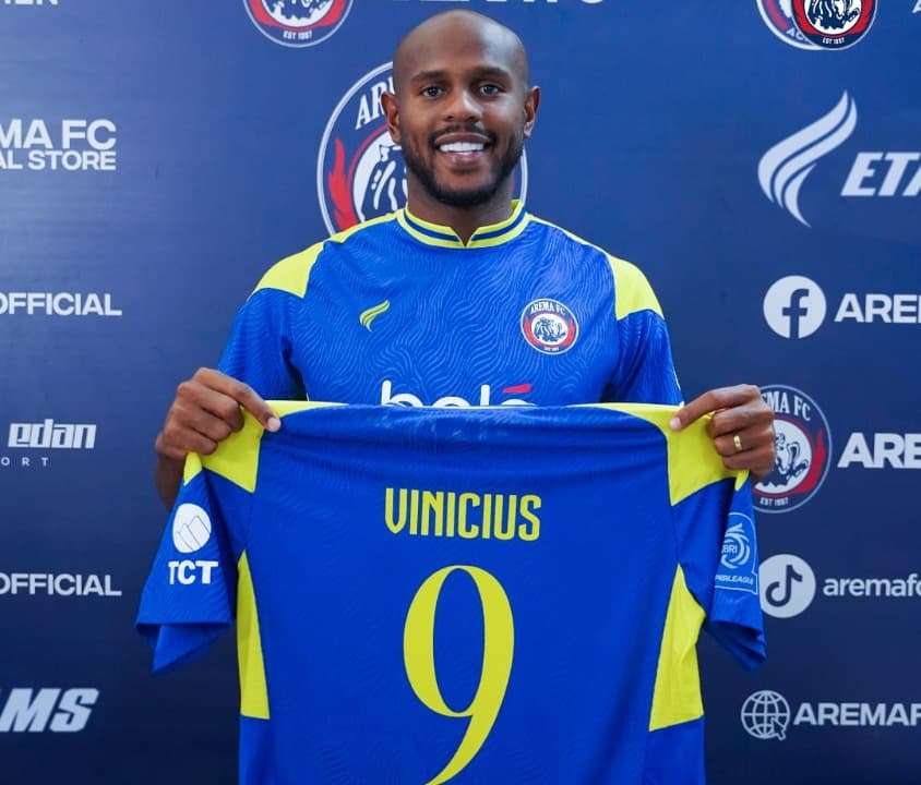 Arema FC Resmi Perkenalkan Penyerang Asing Baru Joel Vinicius Silva Dos Anjos