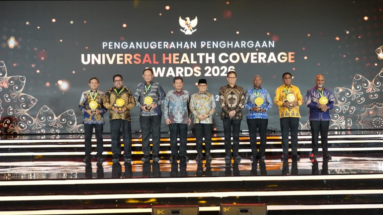 BPJS Kesehatan Beri Penghargaan Kepada Ratusan Kepala Daerah di UHC Awards 2026
