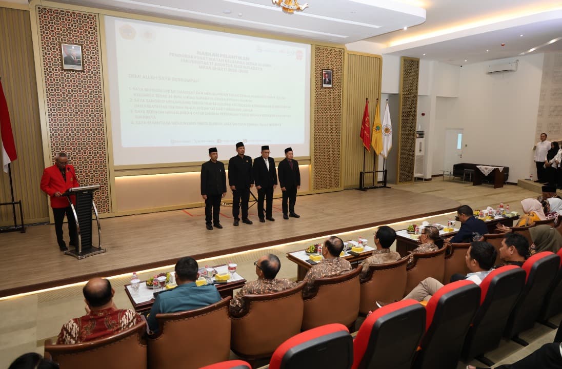 Resmi Dilantik, Ketua IKBA Untag Surabaya Ajak Alumni untuk Memajukan Kampus