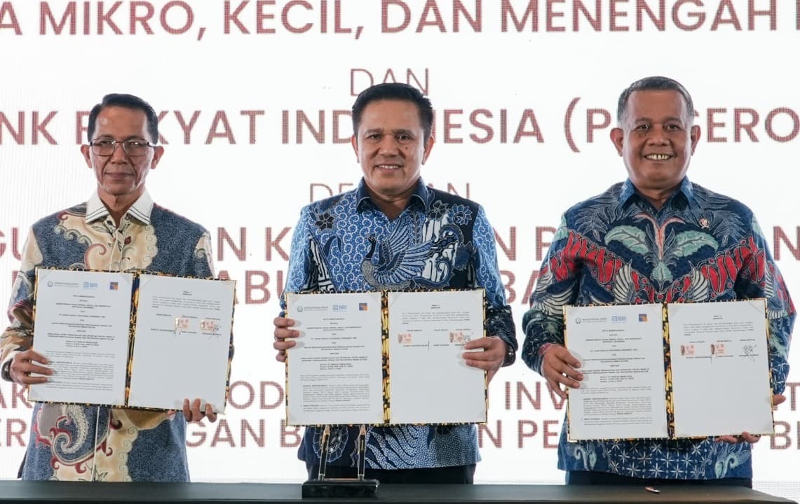 Dorong Realisasi Investasi di Batam, BRI Teken MoU Pembiayaan Terintegrasi dan Akses Modal UMKM