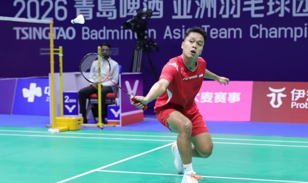 Line Up Indonesia vs Malaysia di BATC 2026: Moh. Zaki Ubaidillah dan Raymond/Joaquin Debut, Anthony Ginting Main Terakhir