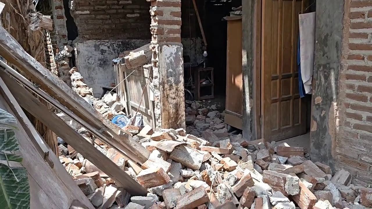Gempa Magnitudo 6,2 Rusakkan Sejumlah Rumah di Ponorogo