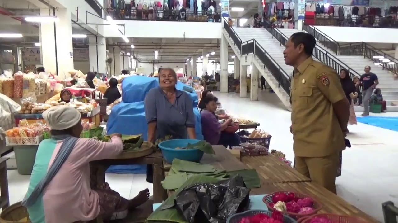 Mulai Diterapkan Tahun Ini, Target PAD Retribusi Pasar Besar Ngawi Capai Rp750 Juta
