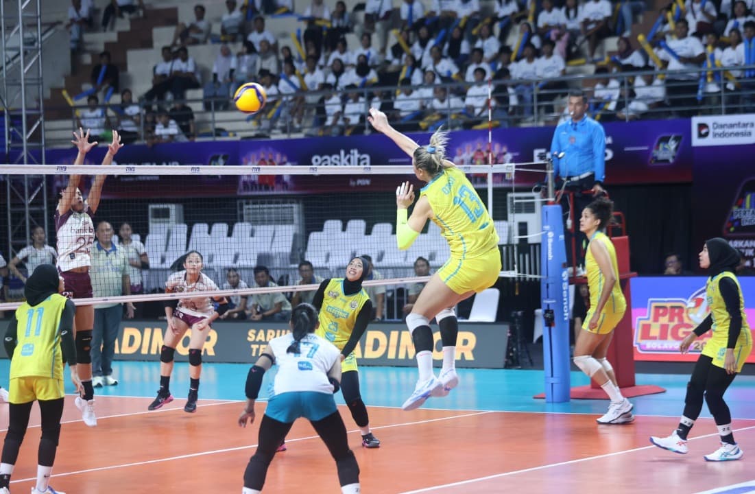 Final Four Hampir Lenyap, Tandamata Dihajar Electric PLN 0-3 di Malang