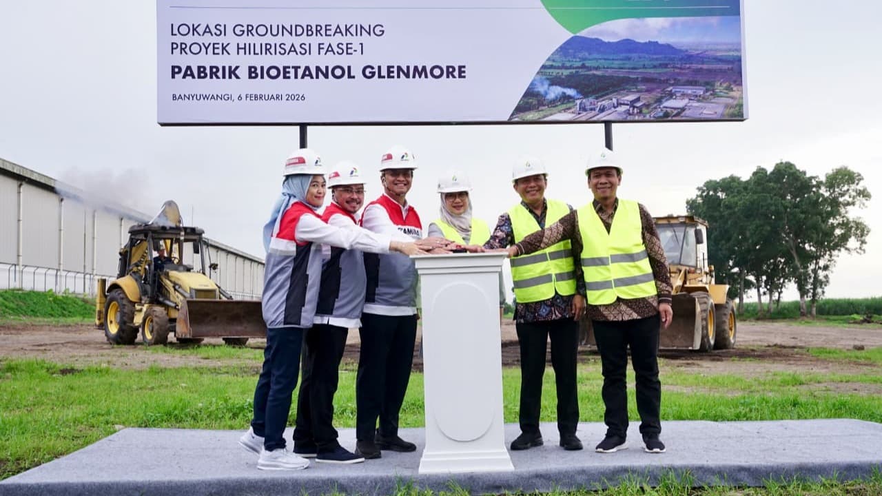 Pasok BBM Bersih Nasional, Pabrik Bioetanol Berkapasitas 30.000 Kilo Liter Segera Dibangun di Banyuwangi