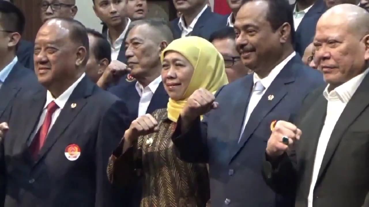 Resmi Dilantik, Muhammad Nabil Kembali Nahkodai KONI Jatim Periode 2025-2029