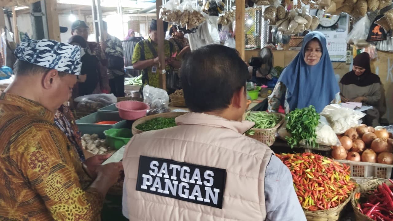 Jelang Ramadan Sejumlah Pasar di Banyuwangi di Sidak Satgas Pangan