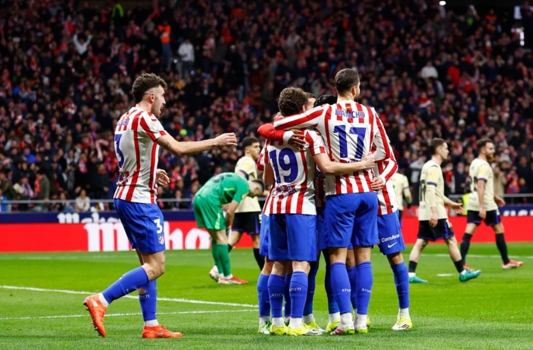 Hasil Copa del Rey: Atletico Madrid Permalukan Barcelona dengan Telak, Real Sociedad Curi Kemenangan di Markas Athletic Bilbao