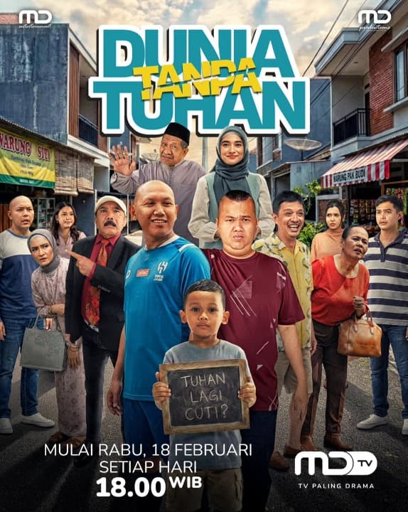 Sambut Ramadan, MD Entertainment dan Netflix Rilis Serial Komedi Satir 'Dunia Tanpa Tuhan'