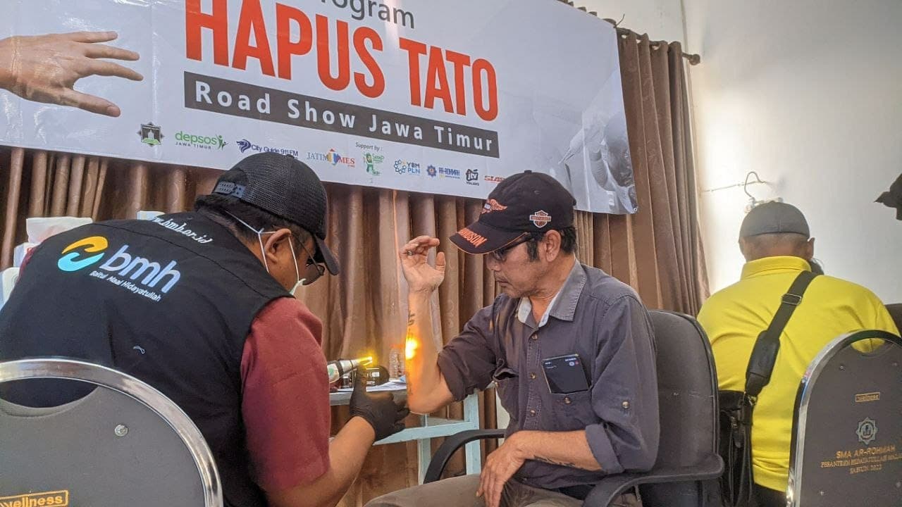 Jelang Ramadhan 1447 H, BMH Jatim Gelar Roadshow Hapus Tato Gratis di Malang dan Sidoarjo