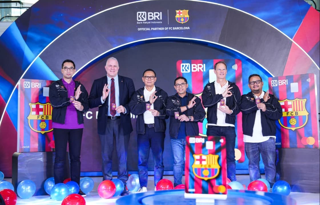 BRI Gandeng FC Barcelona, Hadirkan Kartu Debit Eksklusif untuk Jutaan Penggemar di Indonesia
