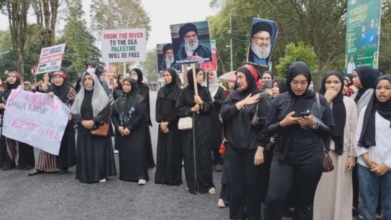 Demo Memanas, Warga Tolak Keterlibatan Indonesia di BOP