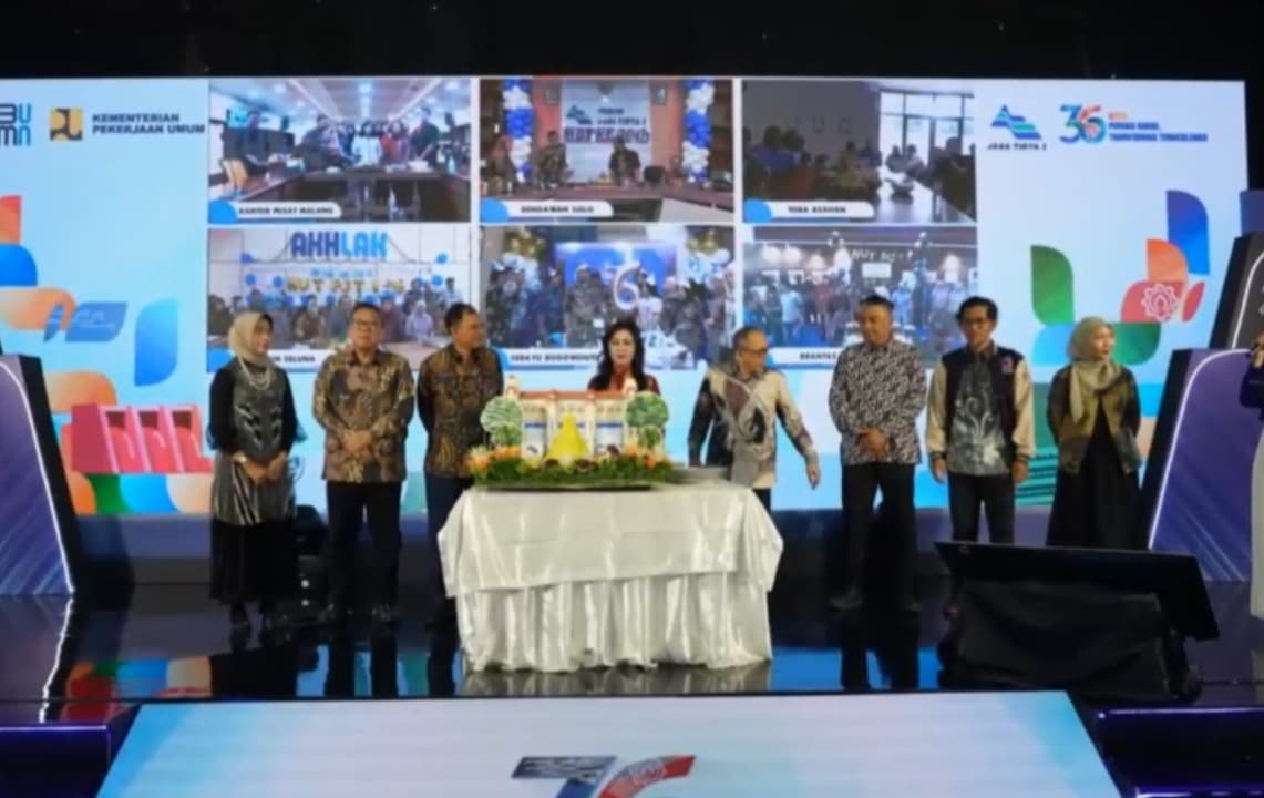 Peringatan Hut PJT 1 Ke 36 DI Bendungan Sutami Kabupaten Malang.