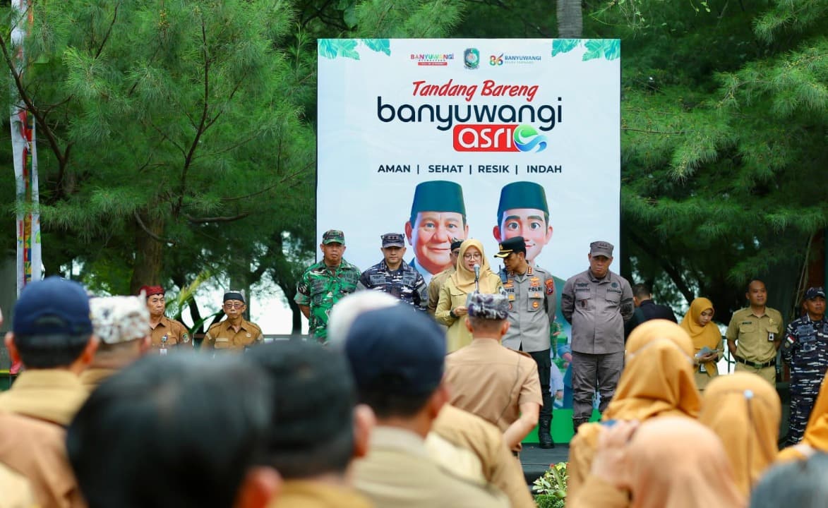 Akselerasi Program Presiden, Bupati Ipuk Bersama Seluruh Elemen Tandang Bareng Wujudkan Banyuwangi ASRI