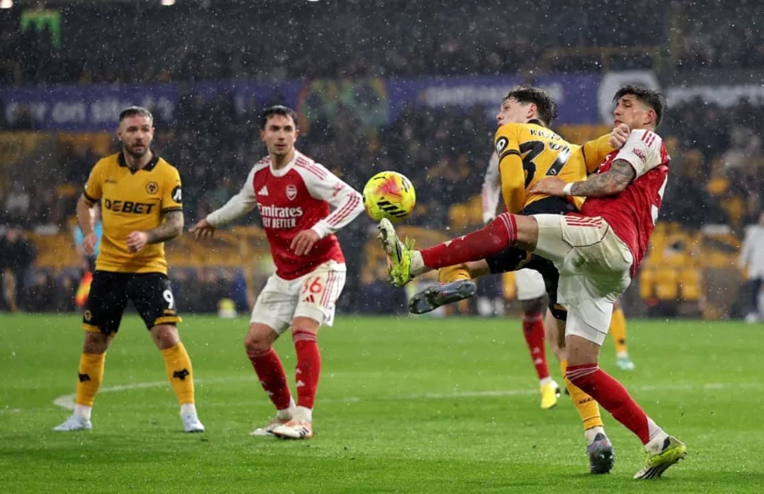Hasil Liga Inggris: Tertahan di Markas Wolverhampton Wanderers, Arsenal Gagal Perlebar Jarak Keunggulan