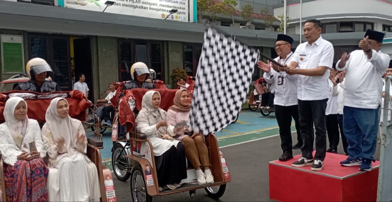 PLN UP3 Malang dan Pemkot Malang Resmikan SPLU Untuk Becak Listrik