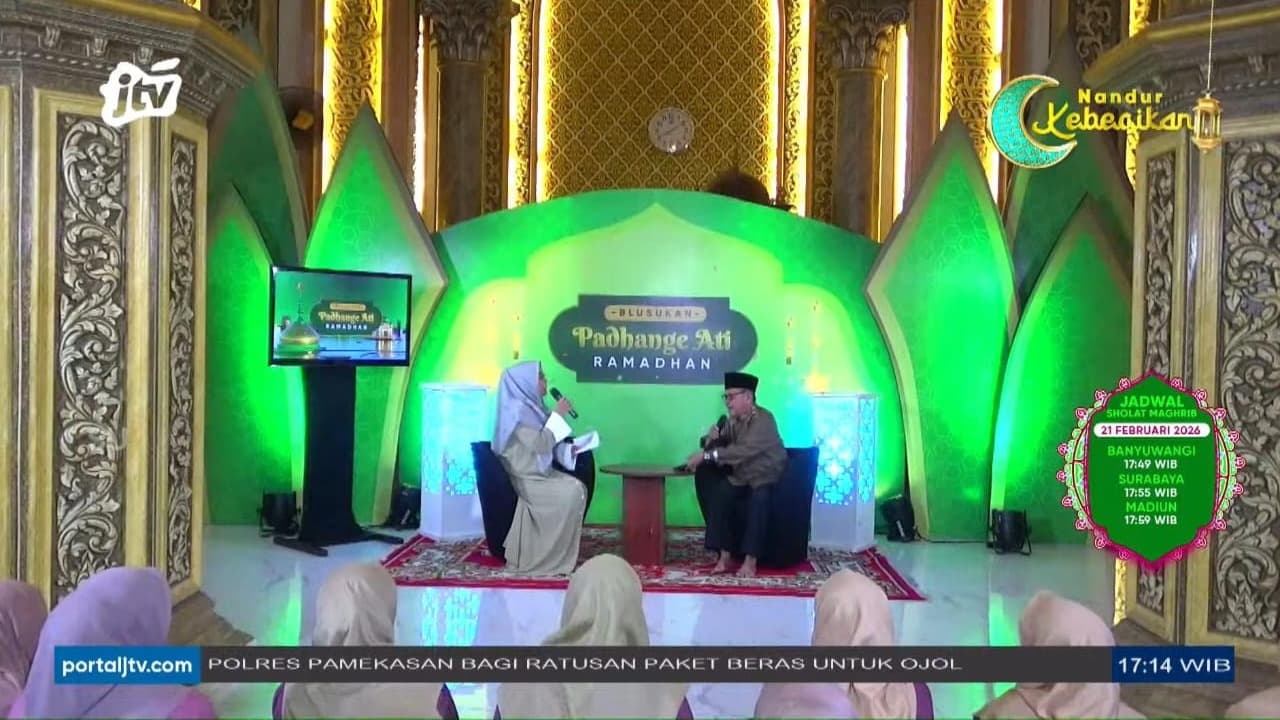 Blusukan Padhange Ati JTV di Pasuruan: KH Imam Chambali Kupas Bahaya Iri Dengki dalam Persaudaraan