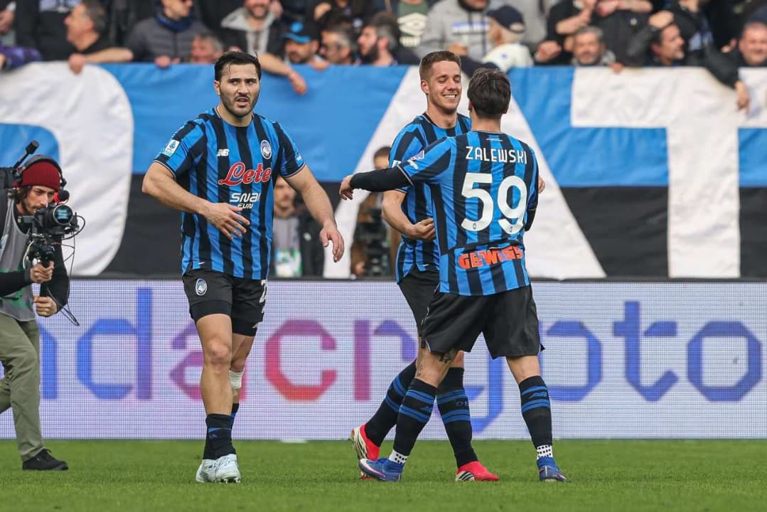 Hasil Liga Italia: Atalanta Menang Comeback atas Napoli, AC Milan Keok di San Siro dari Parma