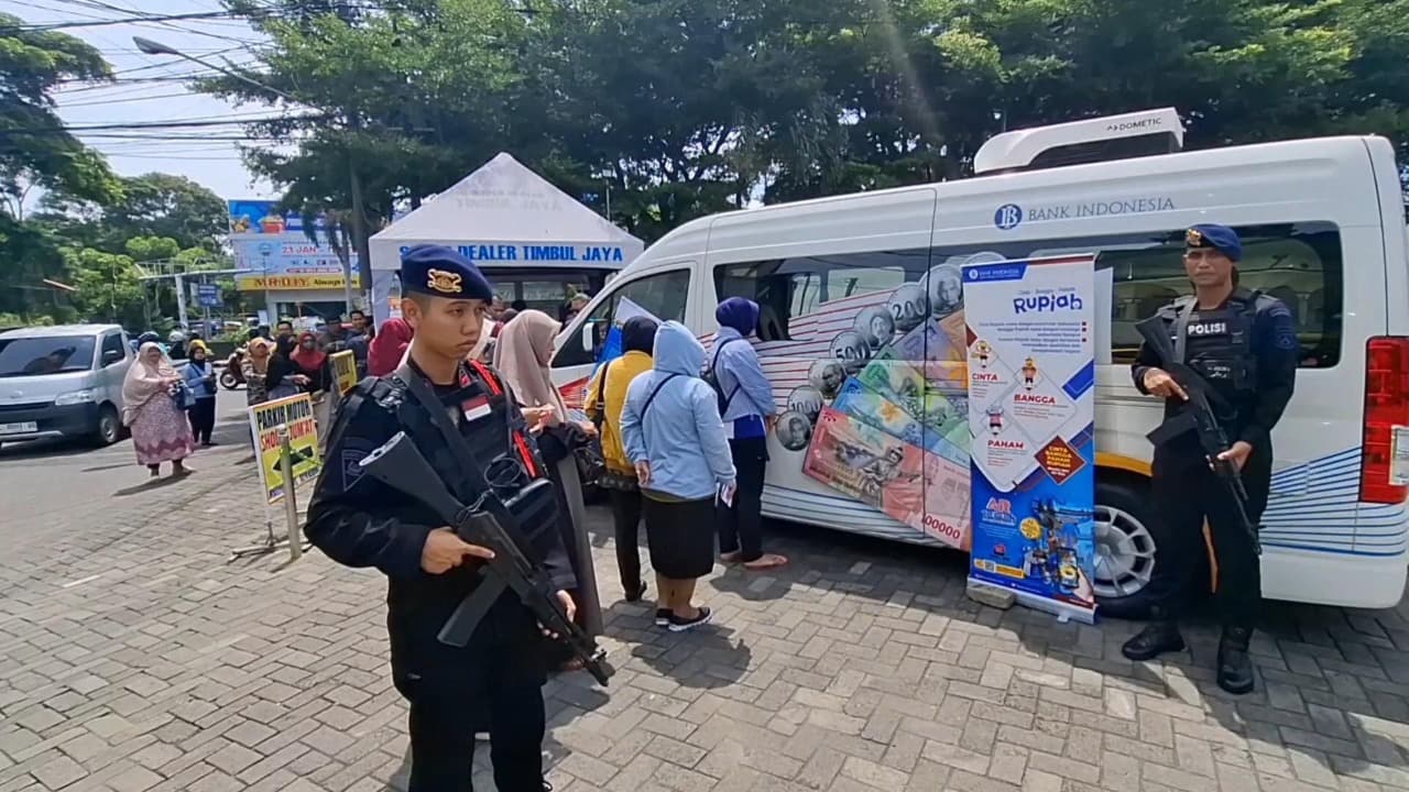 Bank Indonesia Kediri Buka Kas Keliling Untuk Penukaran Uang Baru