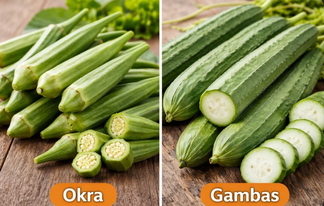 Yuk Bedain Sayur Okra dan Sayur Gambas berikut Ketahui Khasiatnya