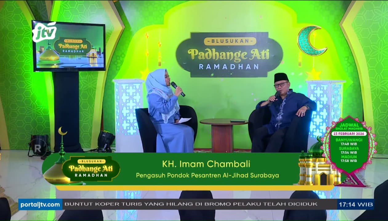 Blusukan Padhange Ati JTV di Pasuruan: KH Imam Chambali Ajak Jemaah Syukuri Nikmat Allah yang Tak Terhingga