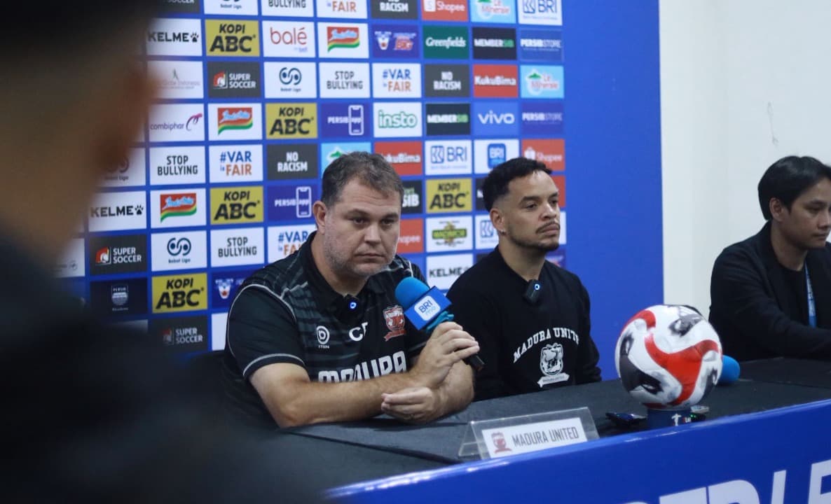 Persib Tak Didampingi Bojak Hodak, Madura United Yakin Tak Pengaruhi Permainan