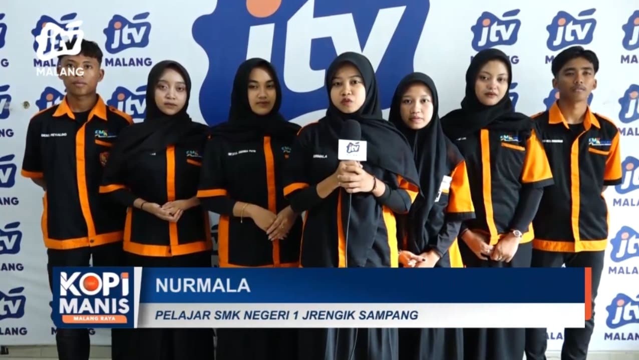 SMKN 1 Jrengik Sampang Bekali Siswa Wawasan Penyiaran dan Media Digital di JTV Malang