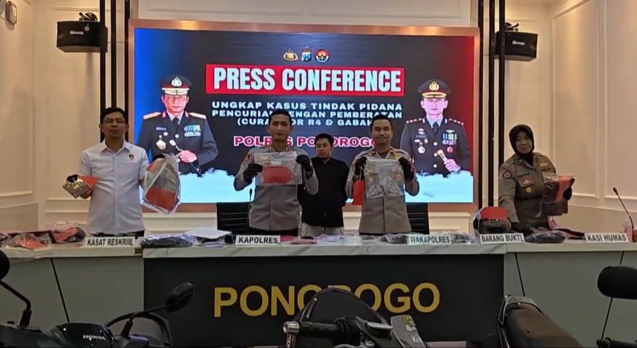 Pencurian Mobil Pick Up Bermuatan 5 Ton Gabah di Ponorogo Terungkap, Pelaku Ditangkap di Magetan