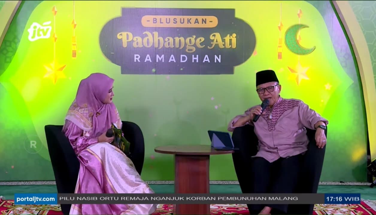 Blusukan Padhange Ati Ramadhan JTV di Sidoarjo: KH Imam Chambali Sebut Surga Tempat Tanpa Dendam di Hati Manusia