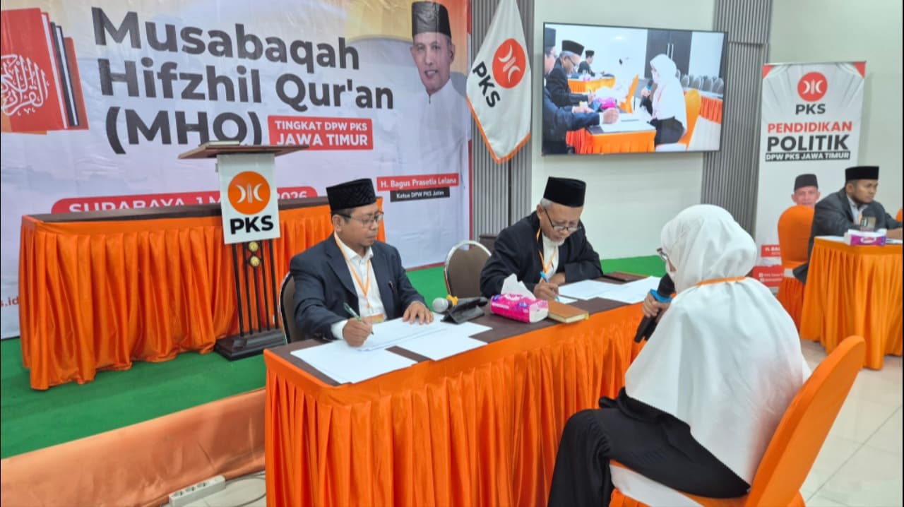 Sosok Harianto, Tuna Netra Hafal 11 Juz Getarkan MHQ PKS Jatim