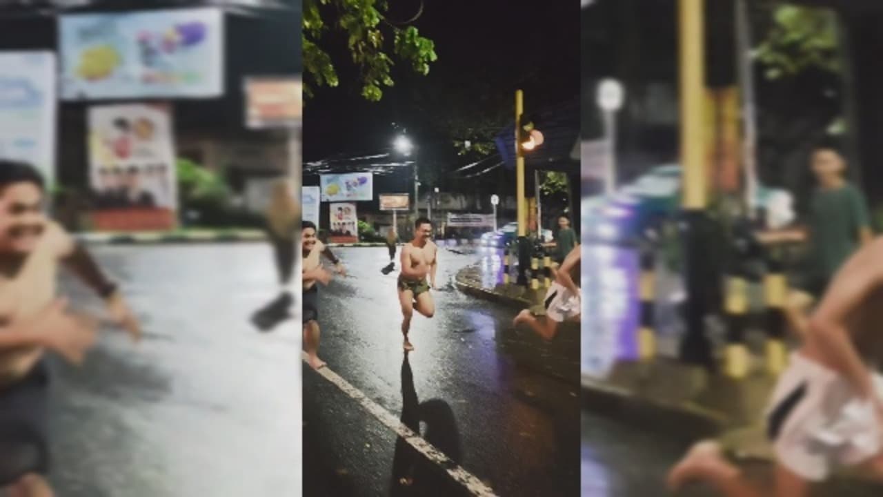 Balap Lari Liar Jelang Sahur Dibubarkan Polisi
