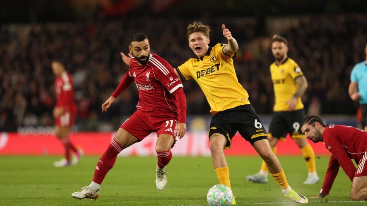 Hasil Liga Inggris: Keok dari Wolverhampton Wanderers, Liverpool Gagal Merangsek ke 4 Besar