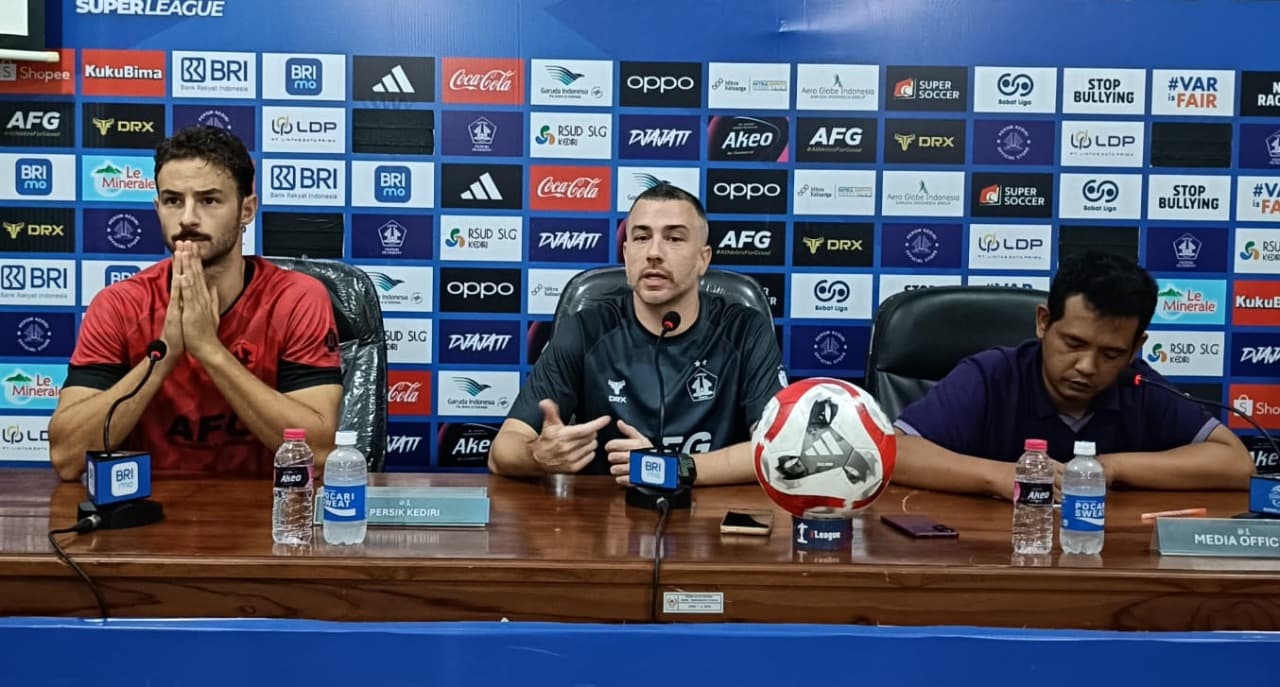 Persik vs PSBS Biak, Marcos Reina: Target Kami Tiga Poin