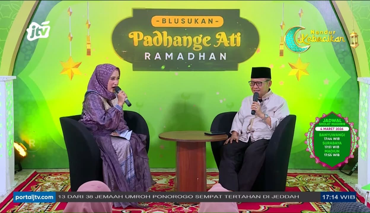 Blusukan Padhange Ati JTV di Menganti Gresik: KH Imam Chambali Kupas Bahaya Sifat Dendam