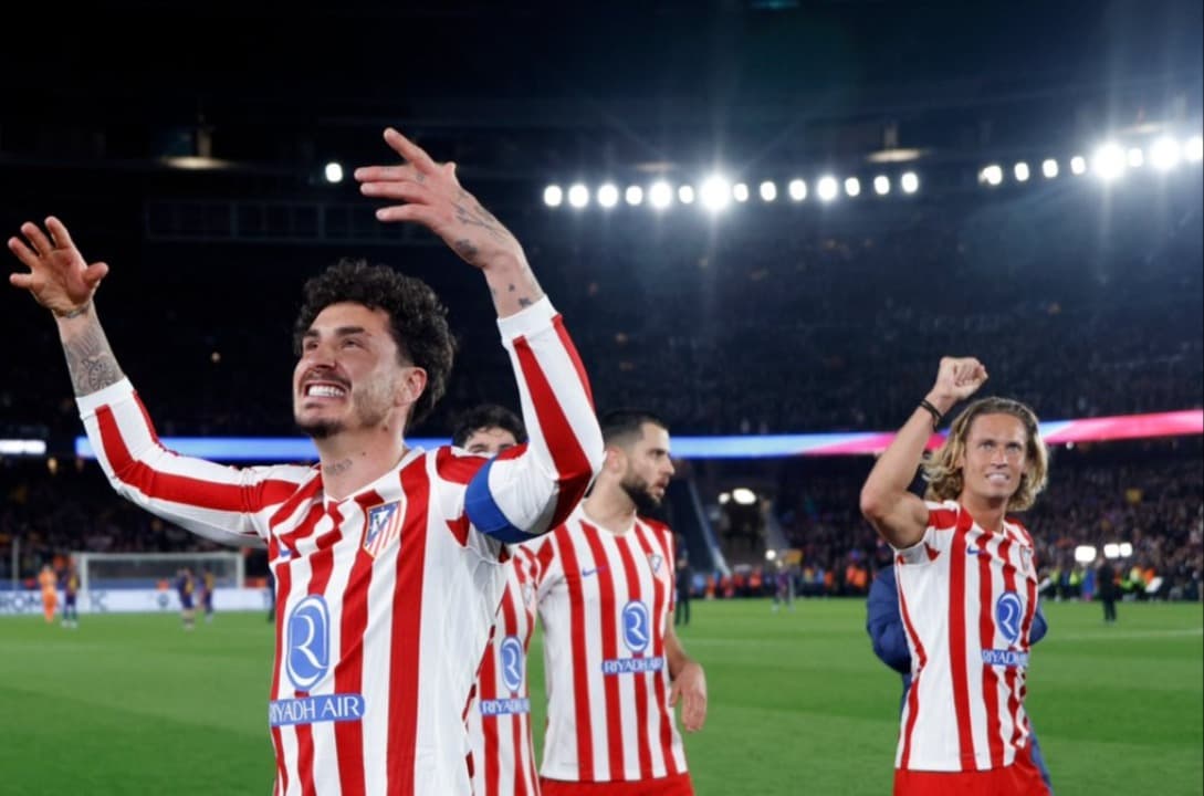 Hasil Copa del Rey: Atletico Madrid Singkirkan Barcelona, Real Sociedad Bekuk Athletic Bilbao