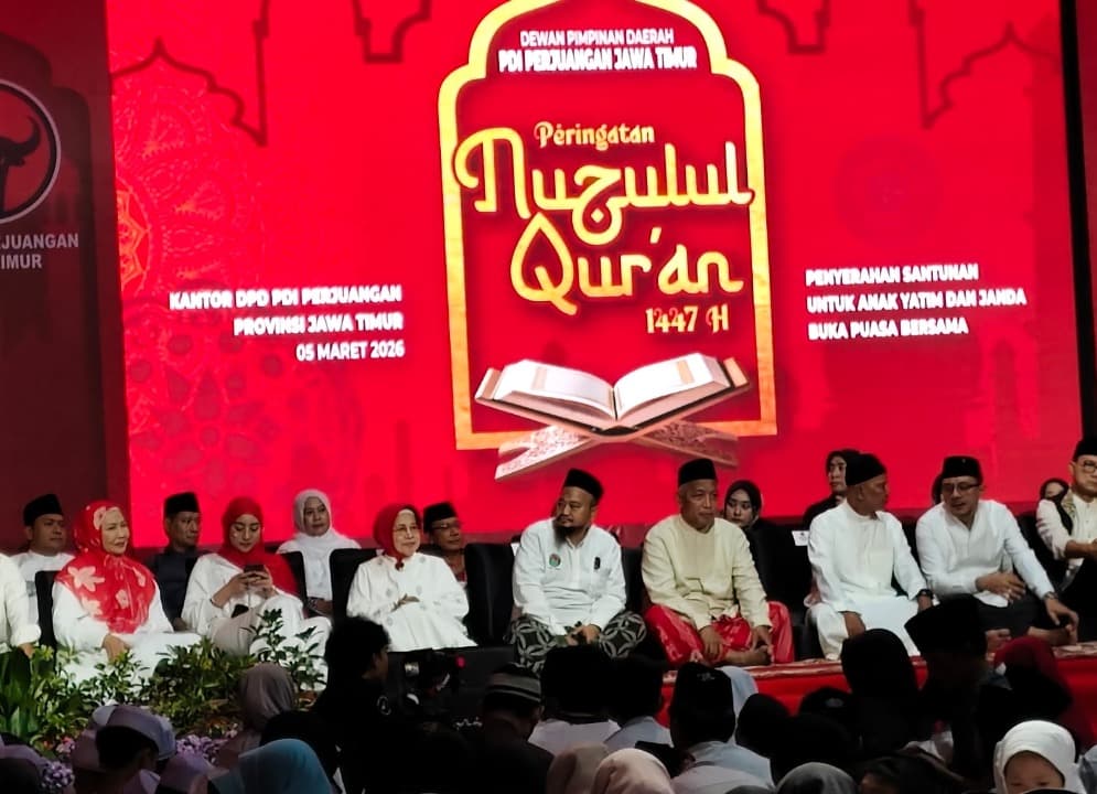 PDIP Jatim Peringati Nuzulul Qur'an, Said: Momentum Perkuat Kebersamaan