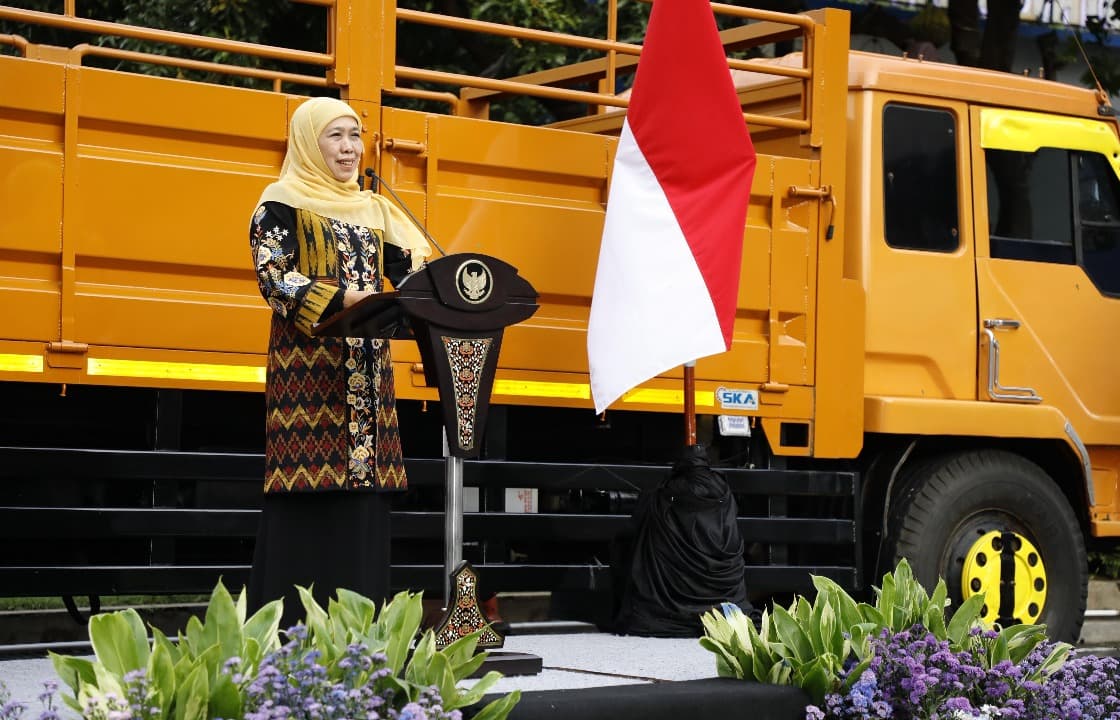 Gubernur Khofifah Optimis Wujudkan Jawa Timur Zero ODOL 2027