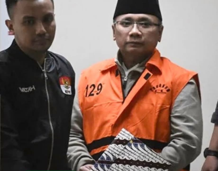 KPK Resmi Tahan Mantan Menteri Agama Yaqut Cholil Qoumas dalam Kasus Korupsi Kuota Haji