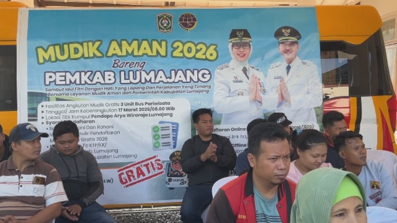 Mudik Gratis Lumajang Diserbu Warga