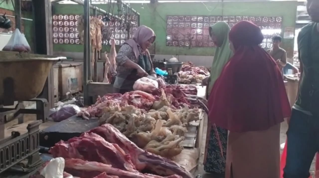 Harga Daging Sapi di Pasar Anom Sumenep Naik Jelang Lebaran