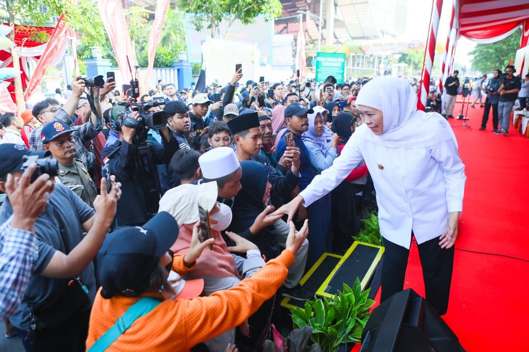 Gubernur Khofifah Berangkatkan 4.000 Warga Jatim Mudik Gratis Idul Fitri 1447 H