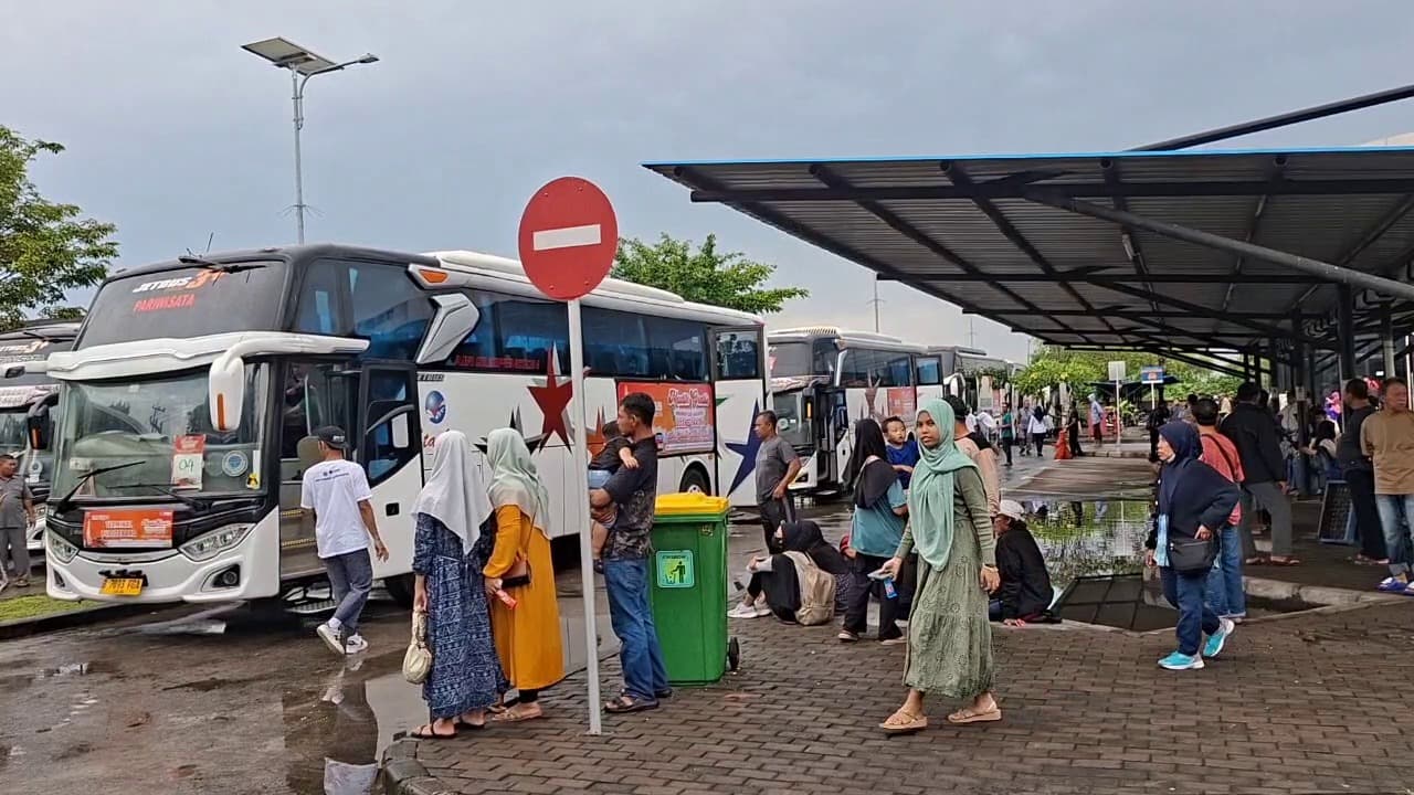 Balik Gratis Diserbu Peminat, 600 Warga Berangkat ke Jakarta dari Terminal Purboyo