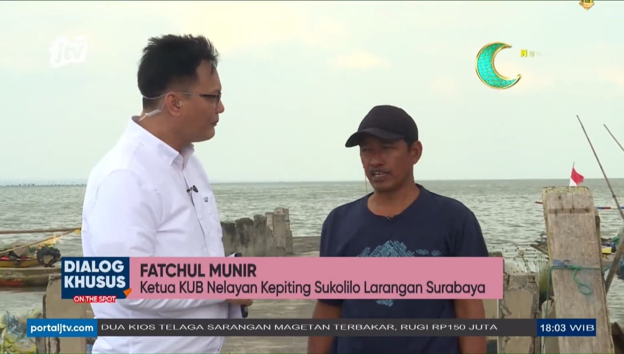 Sedimentasi Pesisir Pantai Kenjeran, Ancaman Nyata bagi Nelayan Surabaya