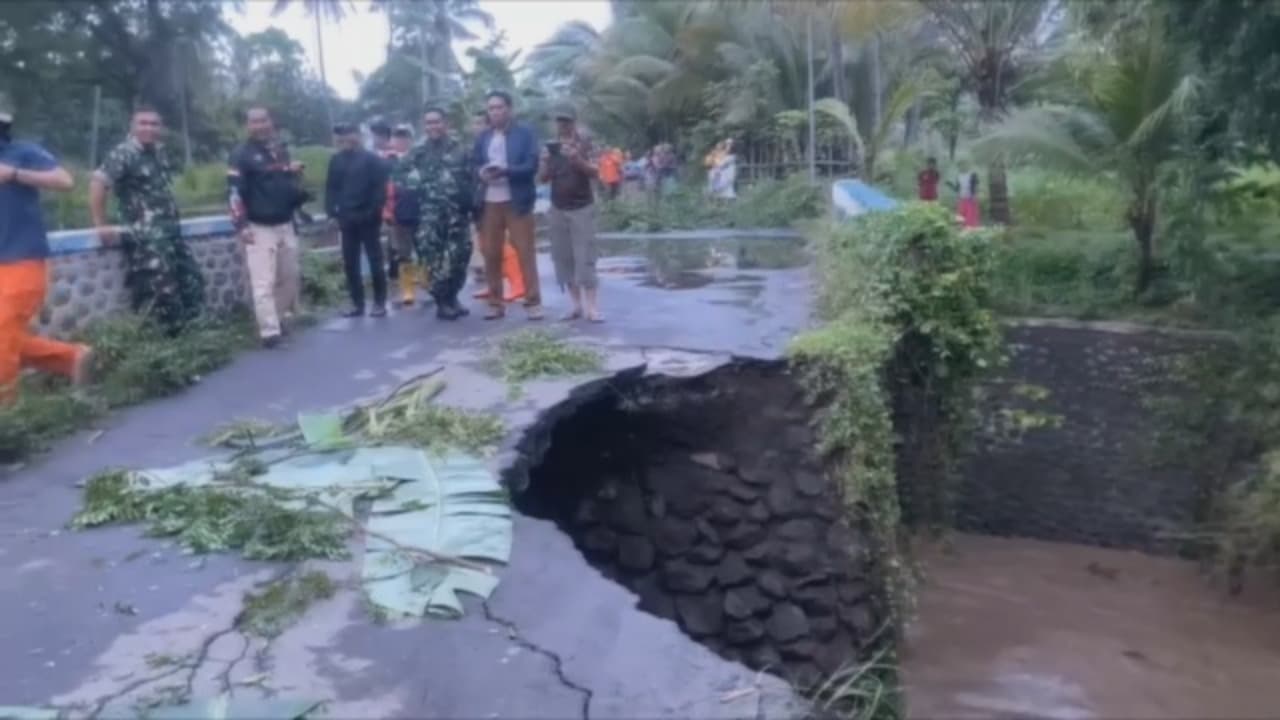 Perbaikan Jembatan Dikebut Menggunakan BTT