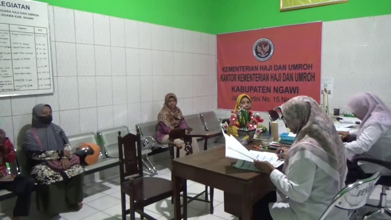 Kemenag Ngawi Pastikan Tak Ada CJH Mengundurkan Diri, Persiapan Capai 80 Persen