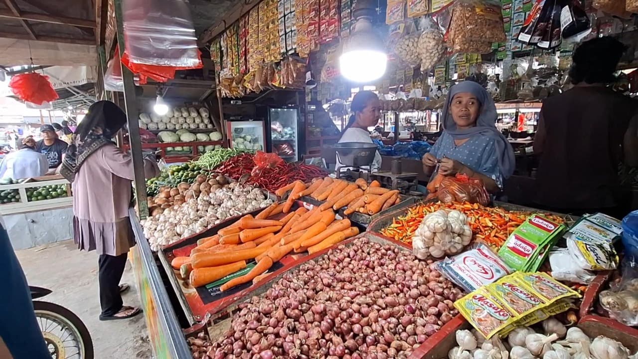 Lega! Setelah Lebaran, Harga Bumbu Dapur di Kediri Mulai Normal